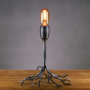 Steel Table Lamp / Table Lamp / Night Lamp / Night Lamp / Beautiful Lamp / Table Decorative Light image 4