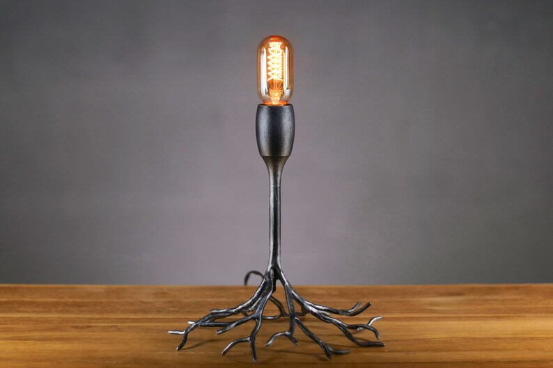 Steel Table Lamp / Table Lamp / Night Lamp / Night Lamp / Beautiful Lamp / Table Decorative Light image 4