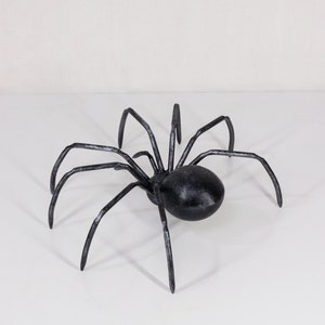 Metal spider Steel Spider art sculpture image 9