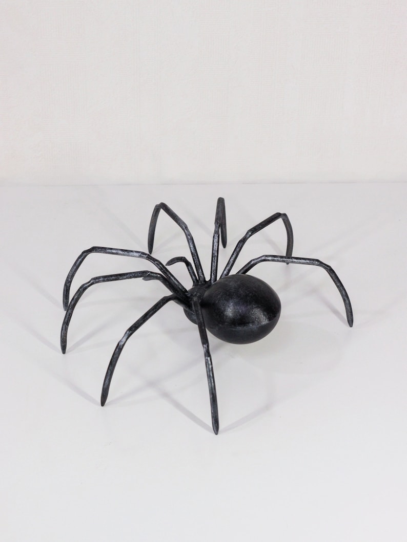 Metal spider Steel Spider art sculpture image 9