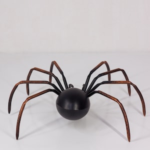 Metal spider Steel Spider art sculpture image 10