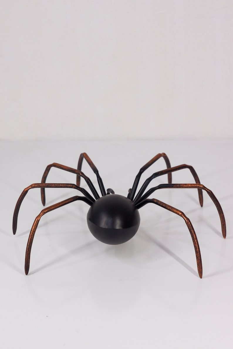 Metal spider Steel Spider art sculpture image 10