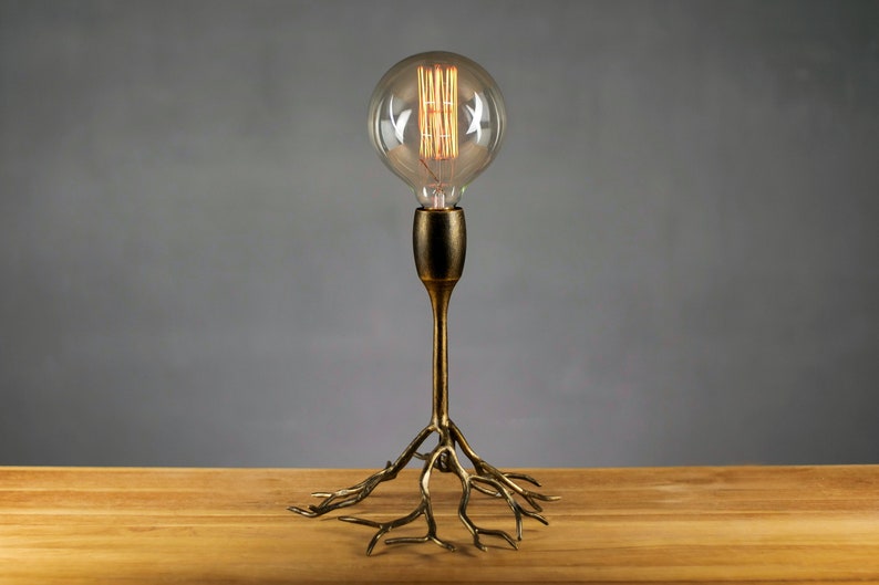 Steel Table Lamp / Table Lamp / Night Lamp / Night Lamp / Beautiful Lamp / Table Decorative Light image 6