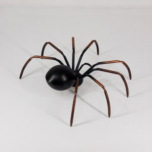Metal spider Steel Spider art sculpture image 7