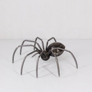 Metal spider Steel Spider art sculpture image 6