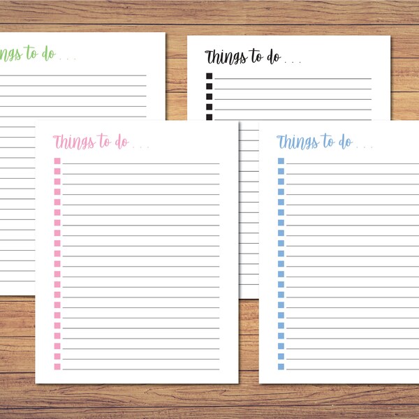 Funny to Do List - Etsy
