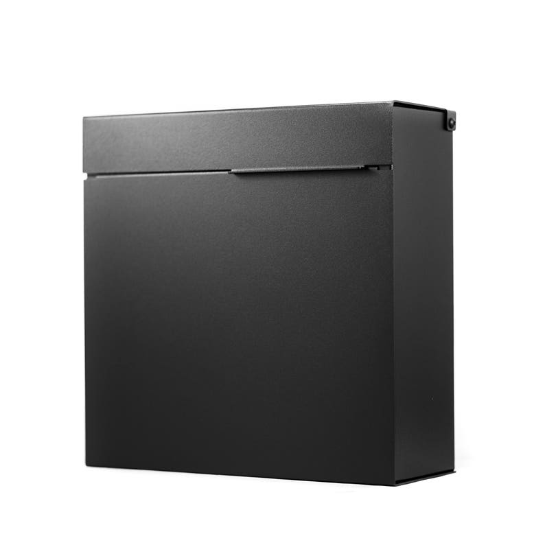 Square Modern Martin B Mailbox Wall Mounted