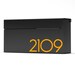 Louis B -modern wall mounted mailbox , Vsons Design Original , American aluminum black powder coated - wall mounted mailbox 