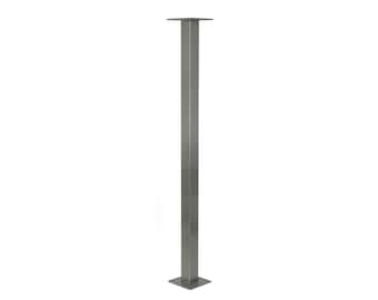 The Minimalist post 42" - Modern post  - stainless steel - post mounted - surface mounted - PB42S