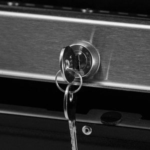 Cam lock replacement with 2 keys