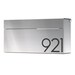 Louis S - modern and contemporary mailbox , Vsons Design Original - American brushed stainless steel - wall mounted mailbox, 