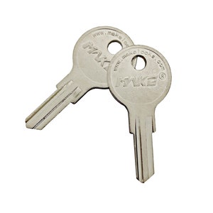 Blank keys for Vsons Design wall mounted mailboxes locks (2 keys)
