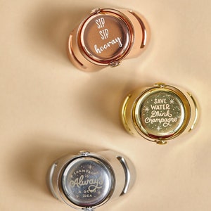 Champagne Stopper, Housewarming Gift, Bubbly Saver, Champagne Stopper, Champagne Campaign, Champagne is Always a Good Idea, Holiday Gift
