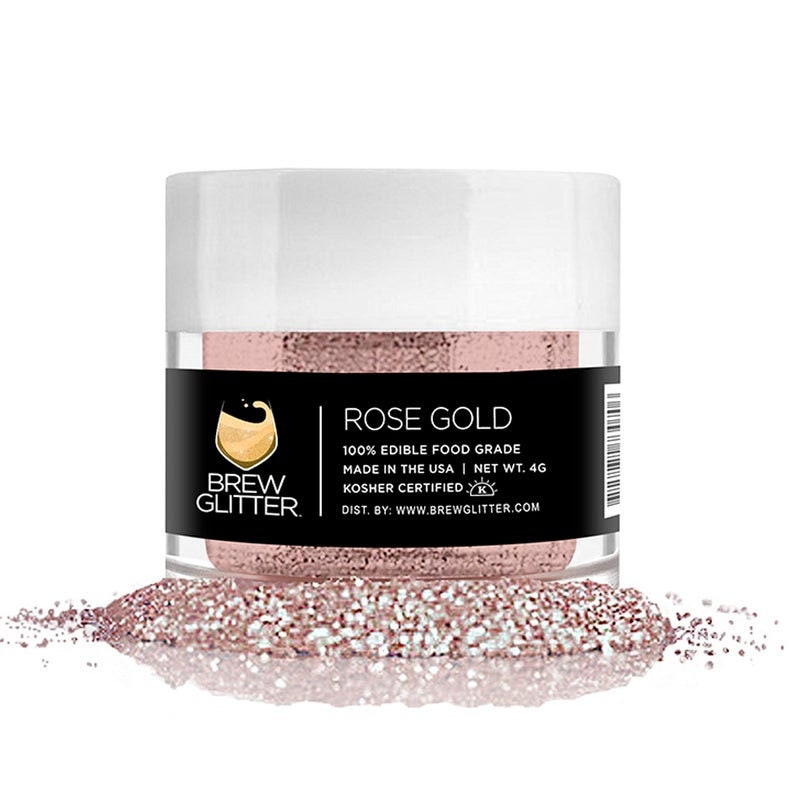 Rose Gold Cocktail Glitter BREW GLITTER Edible Glitter for Etsy