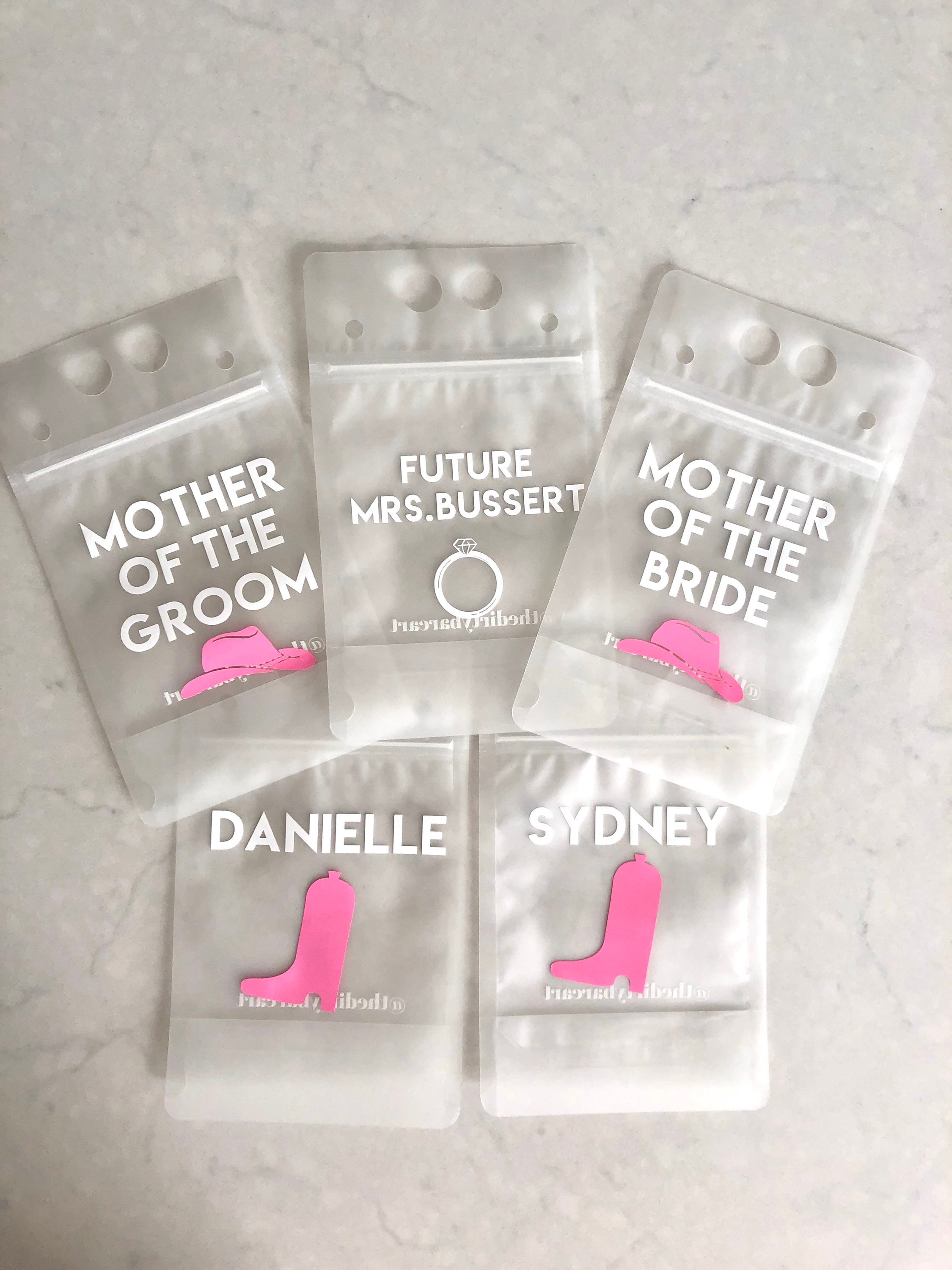 Cowgirl Bachelorette Drink Pouches Booze Bags Sacs De Etsy France