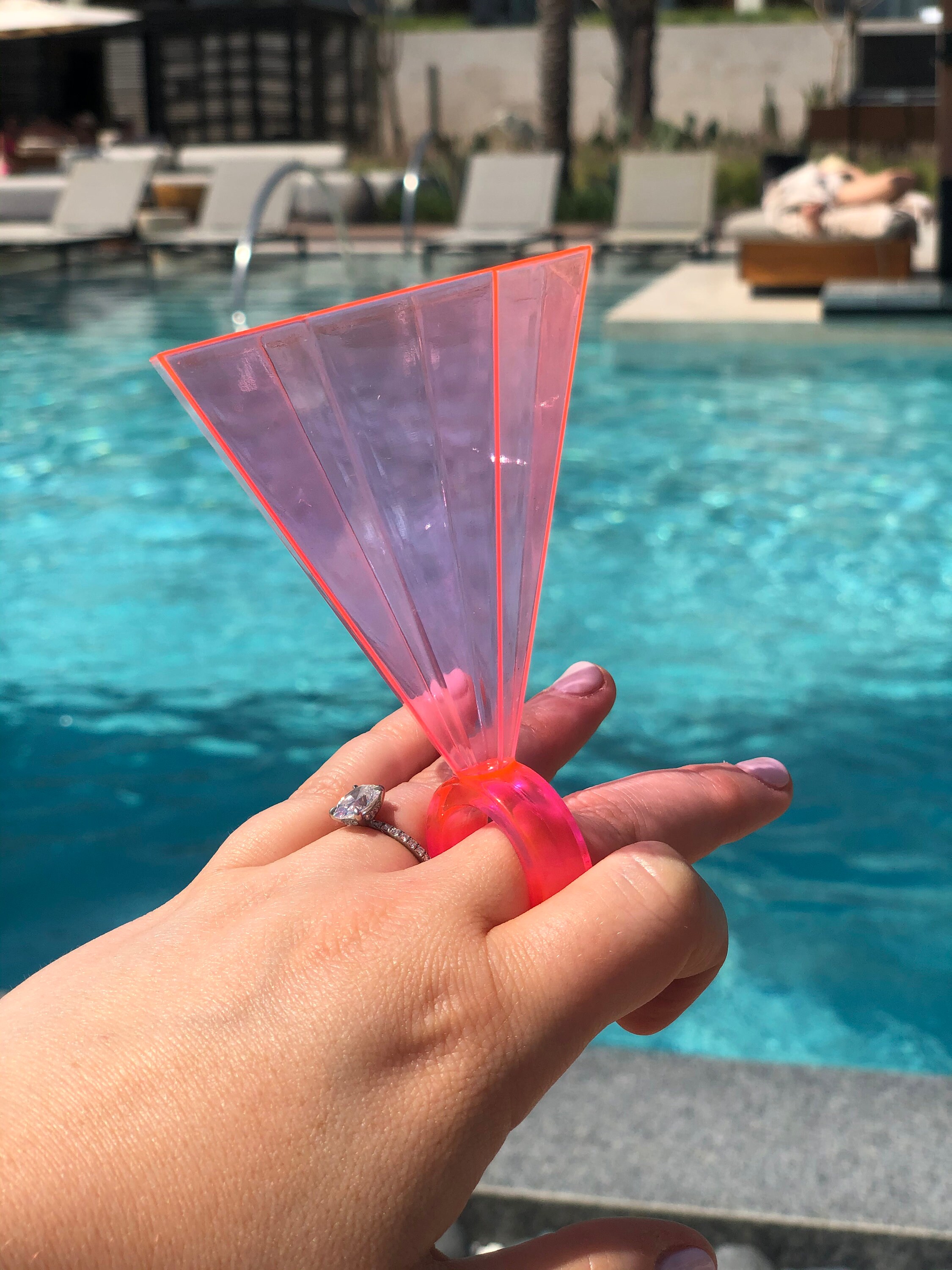 Pink Ring Shot Glass, Bachelorette Party, Shot Glass, Engaged, Brides…