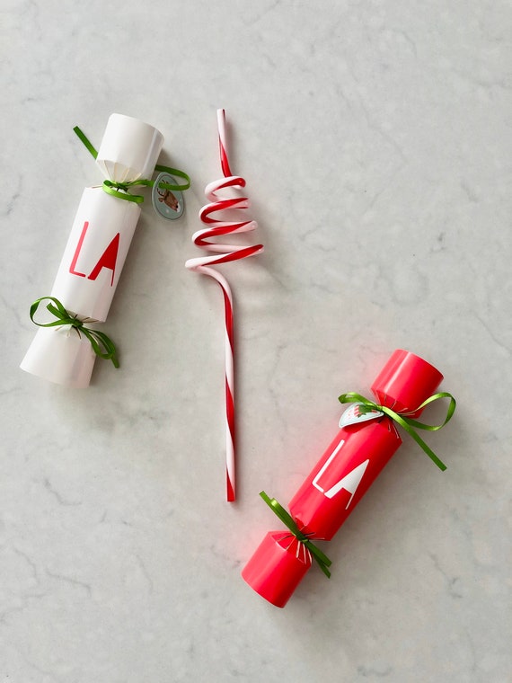 New CHRISTMAS Grinch 40 Paper Straws Red & White Drinking Party Cocoa Bar  Stripe