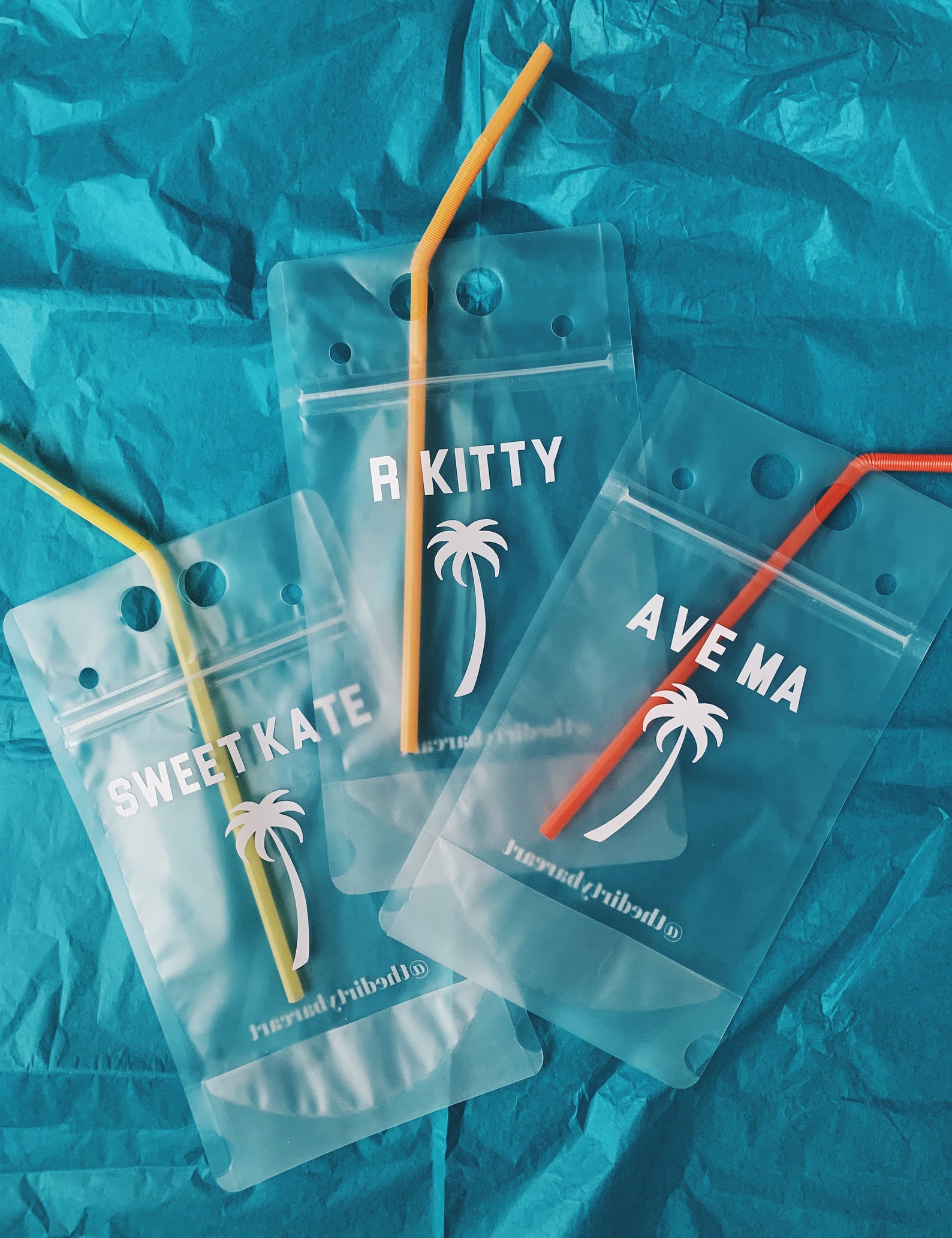 CUSTOM DRINK POUCHES Party Pouches Booze Bags Drink Bags Etsy