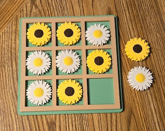 In The Garden Tic Tac Toe Game