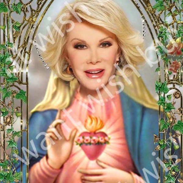 Joan Rivers - Celebrity Saint Candle