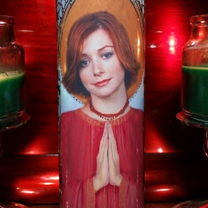 Buffy the Vampire Slayer -  Willow Celebrity Saint Prayer Candle