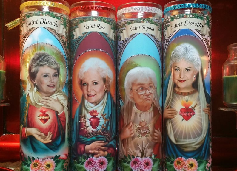 Golden Girls Dorothy Sophia Rose Blanche set of 4 Etsy