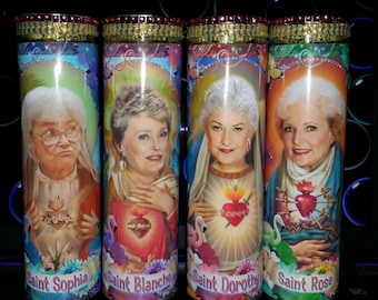 Golden Girls Prayer Candle Set of 4 - Etsy