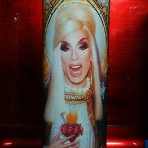 Alaska of Drag Race - Drag Queen - Queens Celebrity Saint Prayer Candles