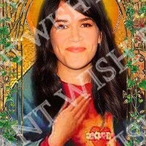 Ilana Glazer Broad City Celebrity Saint Prayer Candles image 4