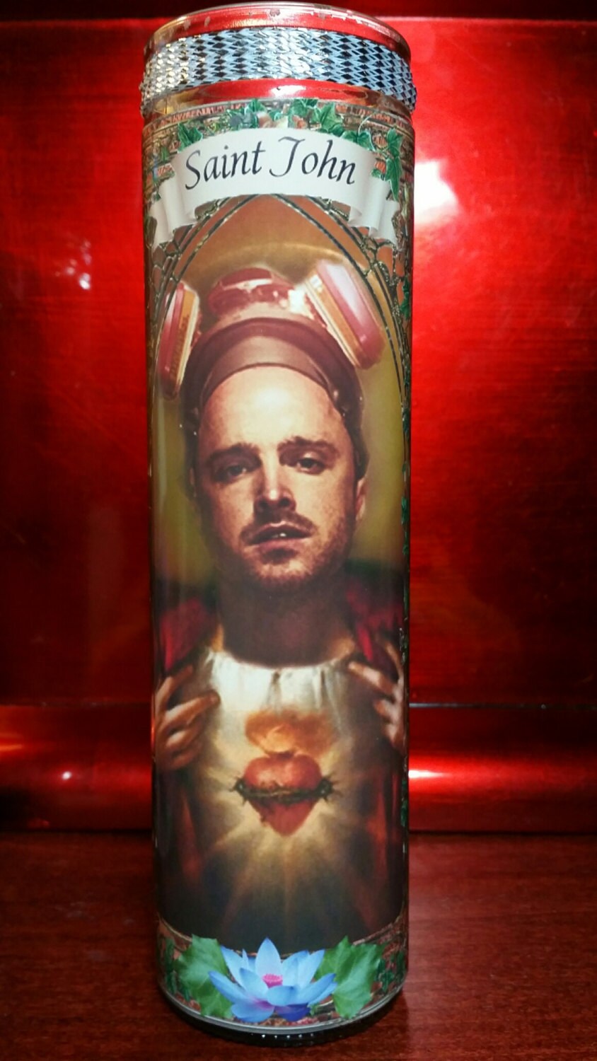 Jesse Pinkman Breaking Bad Celebrity Saint Prayer Candle Etsy
