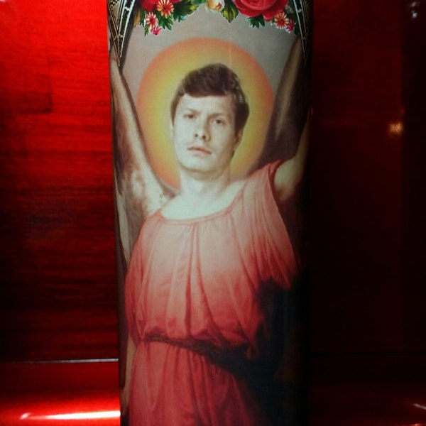 Anders Holmvick - Workaholics -  Celebrity Saint Prayer Candle