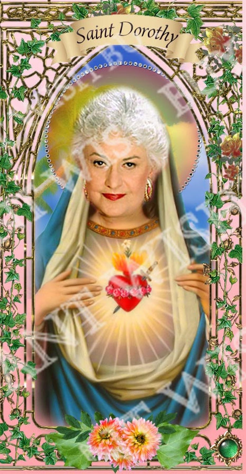 Golden Girls Dorothy Sophia Rose Blanche set of 4 Church Etsy Singapore