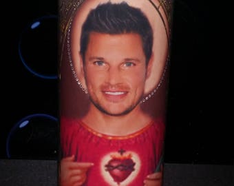 Nick Lachey - Celebrity Saint Prayer Candles