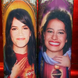 Ilana Glazer Broad City Celebrity Saint Prayer Candles image 3