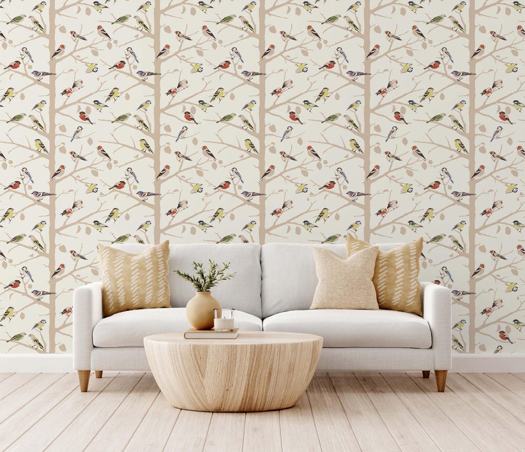 Beautiful Bird Wallpaper for Home or Office, Nature-inspired Bird ...