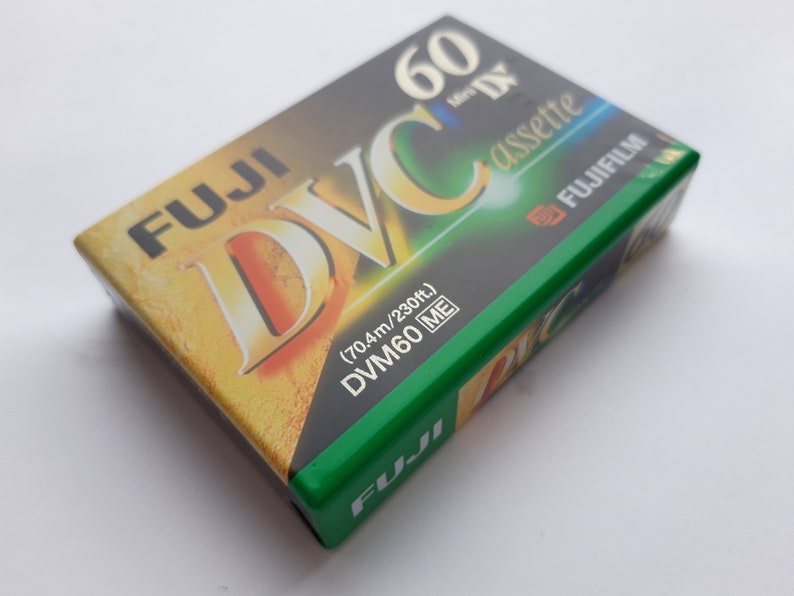 Fujifilm Fuji DV60 Mini DV Tape Cassette DVM60ME Brand New Etsy