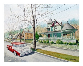 Springtime In Eureka Springs (Original painting)