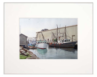 Quiet Harbor (Digital Print)