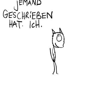 Postkarte "Beweis"