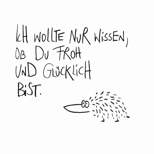 Postkarte "Froh und glücklich"- eDITION GUTE GEISTER