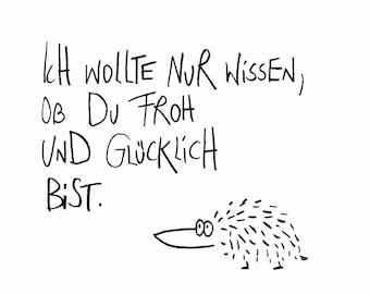 Postkarte "Froh und glücklich"- eDITION GUTE GEISTER