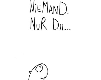 Postkarte "Niemand"- eDITION GUTE GEISTER