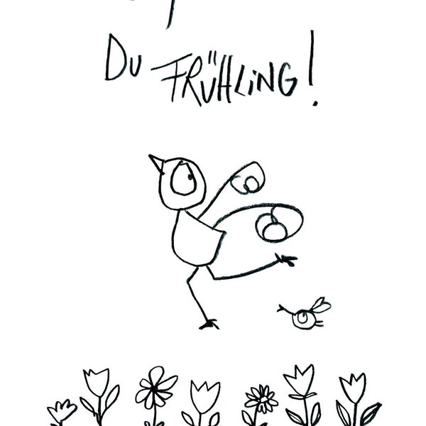 Postkarte "Oh, du Frühling!"- eDITION GUTE GEISTER