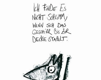 Tea towel "Stapelfuchs" - eDITION GOOD SPIRITS