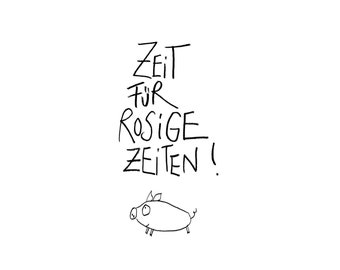 Postkarte "Rosige Zeiten" - eDITION GUTE GEISTER