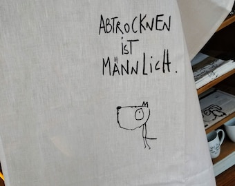 Geschirrtuch "Männersache" - eDITION GUTE GEISTER