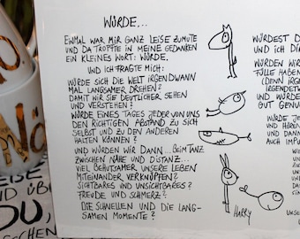 Bild &quot;Würde&quot; - DIN A4- eDITION GUTE GEISTER