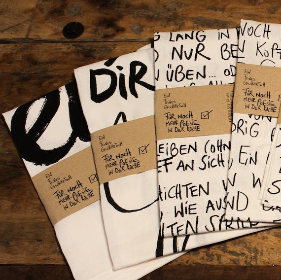 Angebot! Set: 4 Geschirrtücher nach Wahl - eDITION GUTE GEISTER