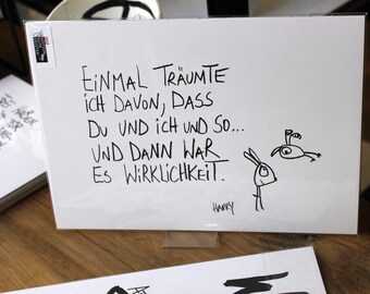 Picture "You and I and so ..." - DIN A4 - eDITION GOOD SPIRITS