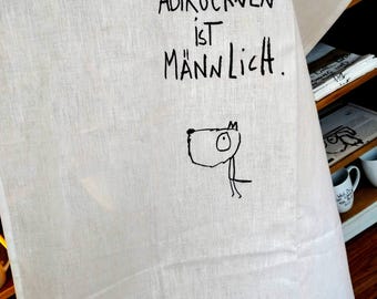 Tea towel "Men's Business" - eDITION GOOD SPIRITS
